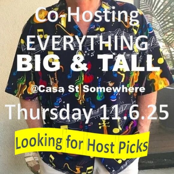 Looking for HOST PICKS for the Big & Tall Party on 11.6.25 - Picture 1 of 2